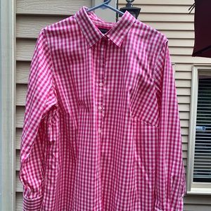 Lands End no iron blouse